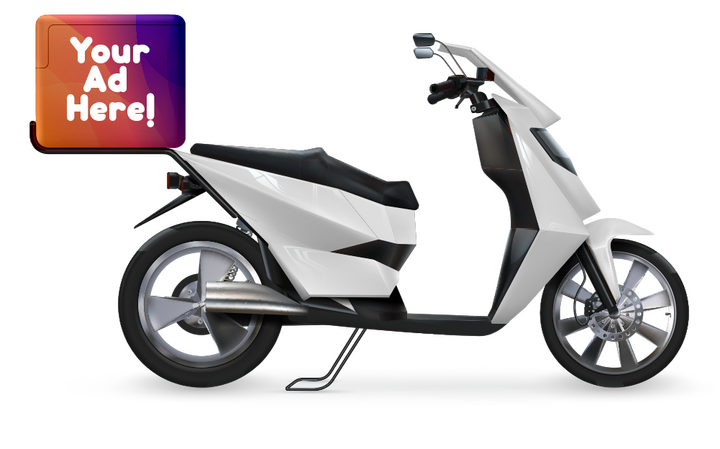 Glow fleet delivery bike